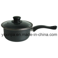 Kitchenware Carbon Steel Non-Stick Coating Milk Pot Cookware